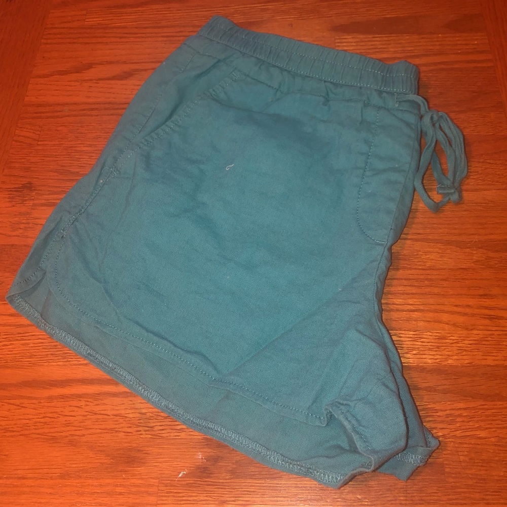 LOFT turquoise running short